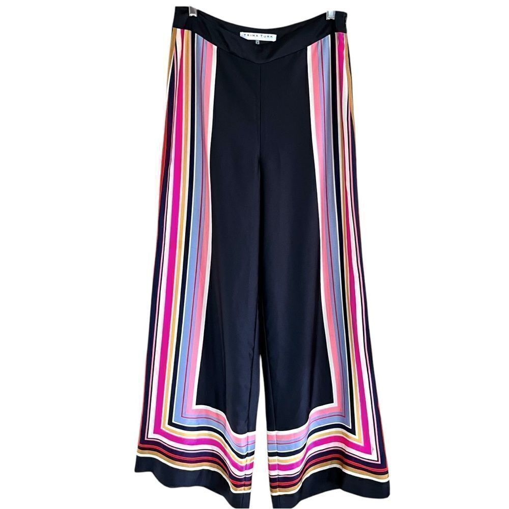 Trina Turk Long Weekend Frame Wide Leg Pants